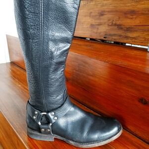 FRY melissa back zip tall black